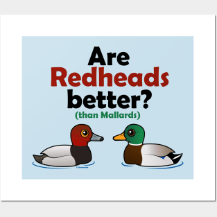 Are Redheads Better? Posters and Art